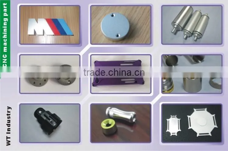 2016 popular electronic cigarette accessory cnc machining parts/part