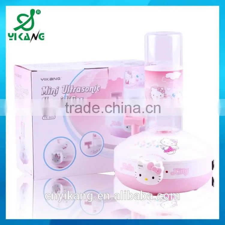 ultrasonic humidifier piezoelectric transducer bottle can be changed ultrasonic air humidifier best product hot in 2014