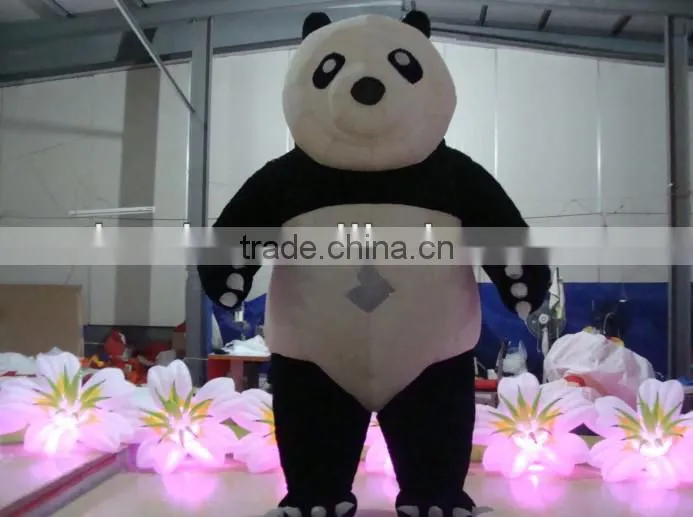 Movable Inflatable Panda Costume
