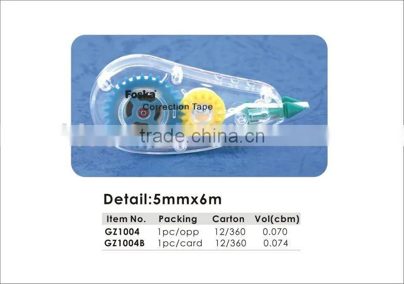 4ml European Quality metal-tip Correction Fluid / Correction Pen/liquid Correction.