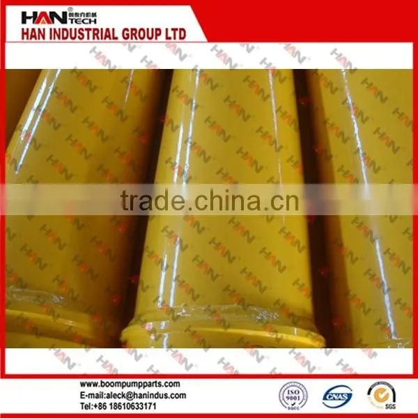 ST52 concrete pump delivery pipe/concrete pump pipe DN125 3000mm