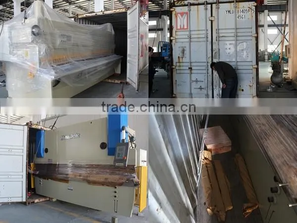 New design 6*3200 mm guillotine hydraulic shear machine