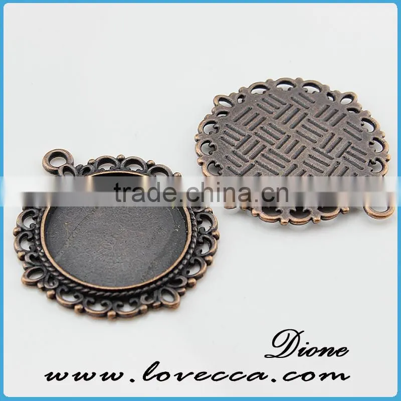 charming antique brass vintage style oval setting for sale
