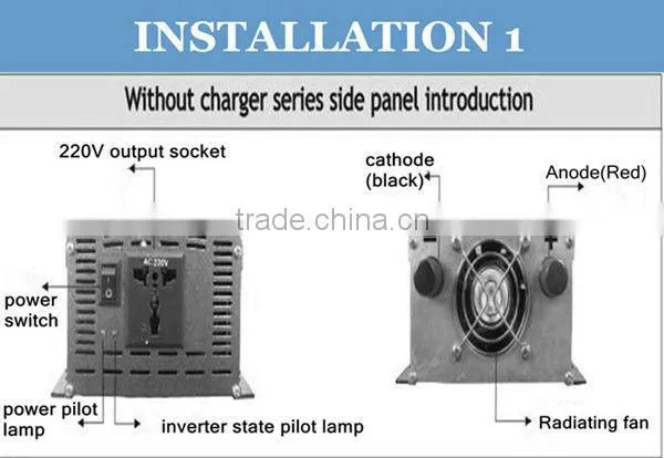Factory price 12v 220v 5000w inverter with charger use in solar system