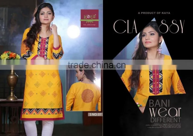 Lite turcoise color on attarctive embroidery design Bliss Charm Designer Kurtis