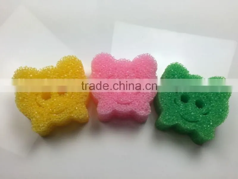 Magic Compressed Cellulose Sponge for Kitchen Cleaning