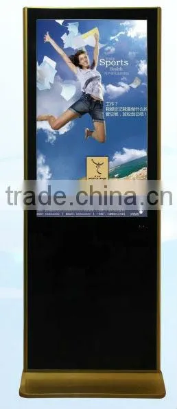 Black Free Standing Digital Signage Kiosk Digital Signage