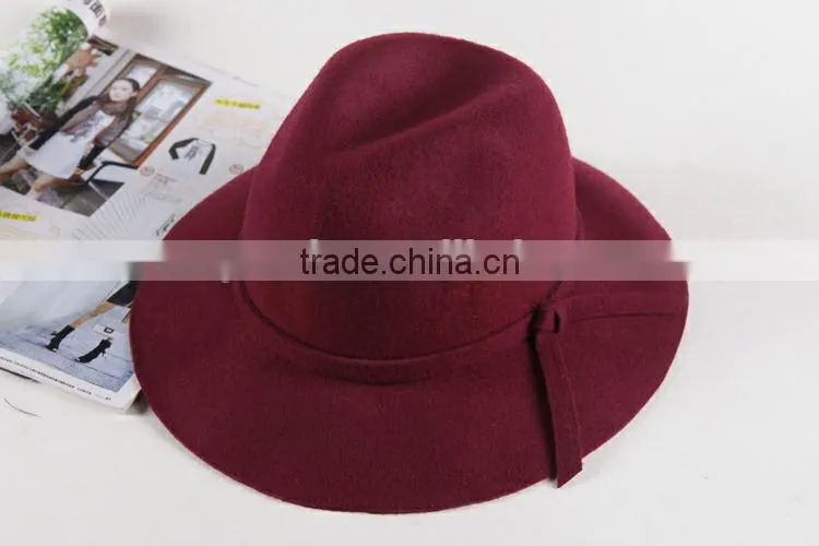 new hot product for 2015 floppy wool felt kid hat
