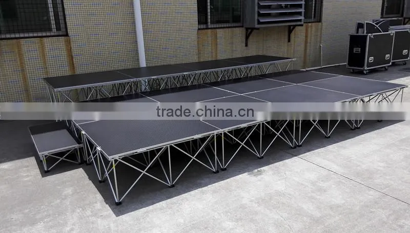 NEW! ONLY $79.8 !Viewing Platform Trailer Mobile Portable Platform Stage, Trailer alibaba