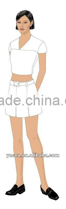 Wholesale inxpensive elegant promotional uniform (OEM)