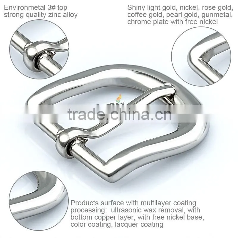 Buckle For Coat Belt Shiny Silver Trench Coat Buckles