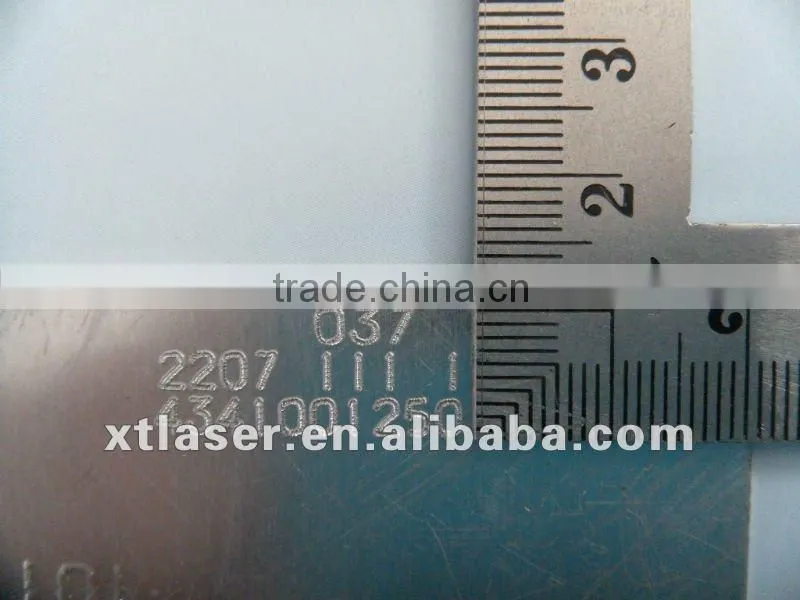 XT Diode Pump side laser marking machine for Plunger Numbering