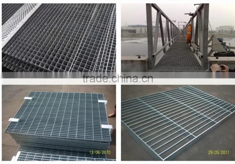 Integrated type pressure locked grating