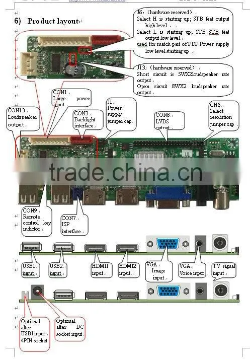 Lcd Moudle Lcd/led Tv Motherboards From Manufacturer