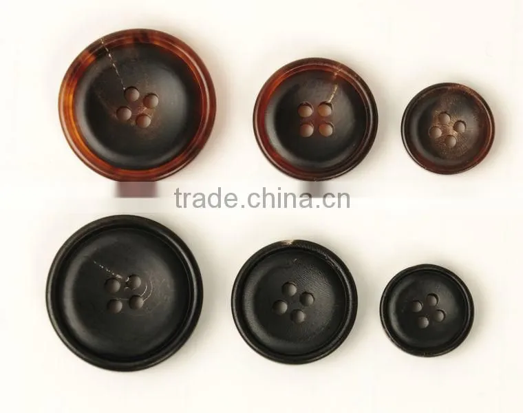 Premium Natural Horn Coat Buttons
