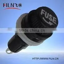 glass tube fuse holder with wire for 5x20 fuse