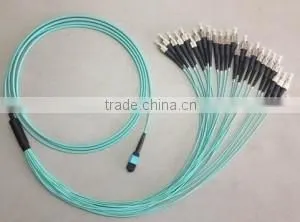 Breakout MPO-FC fiber optic patch cord