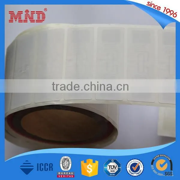 MDIY56 Customized passive UHF rfid sticker/label with Alien H3 chip