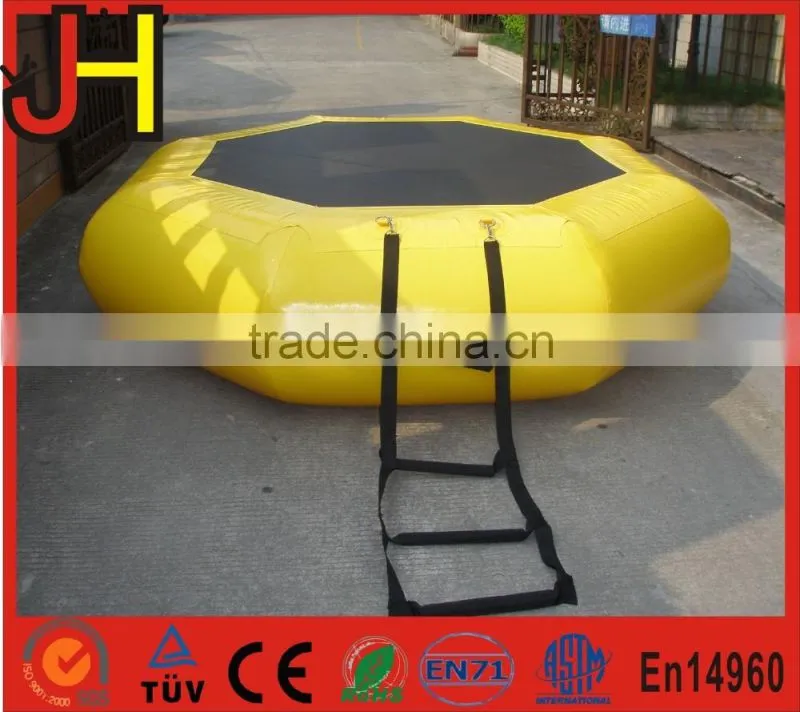 Dia 3m 0.9mm Inflatable Water Trampoline/Water Jumping Bed/Jumping Trampoline