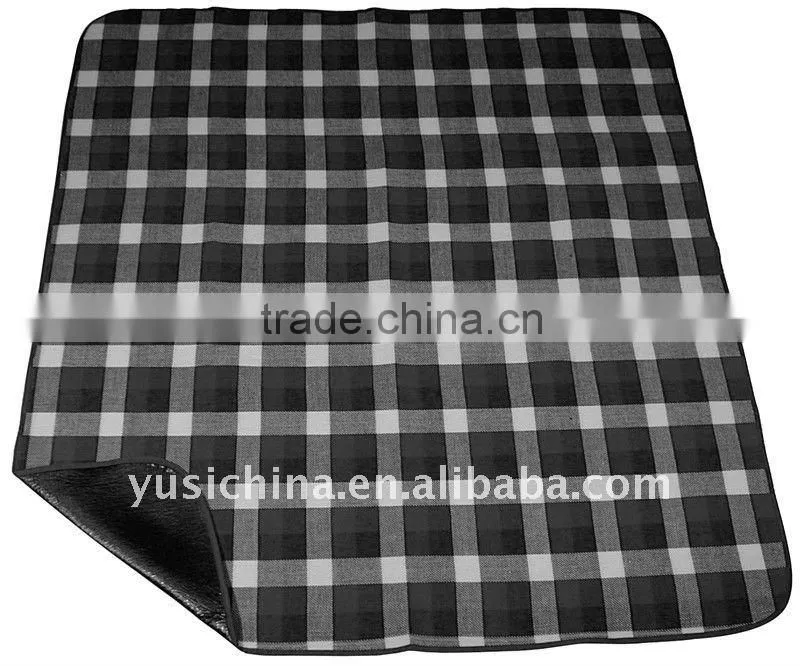 Grey picnic blanket