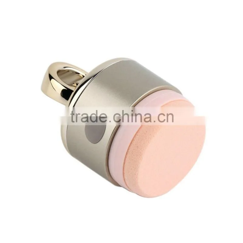 3D dynamic beauty makeup puff electric vibration powder puff with ring handle