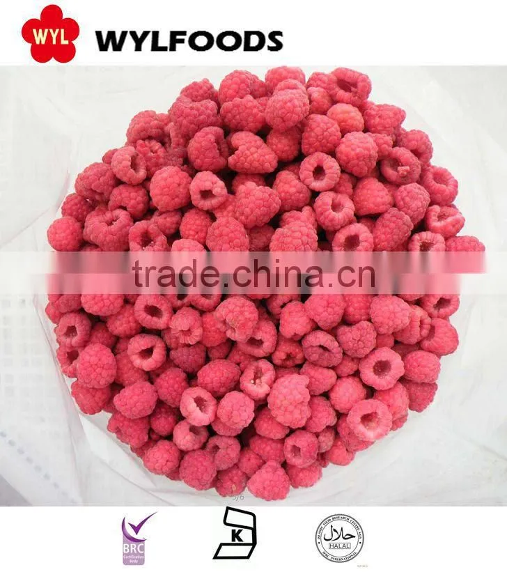 Frozen IQF raspberry