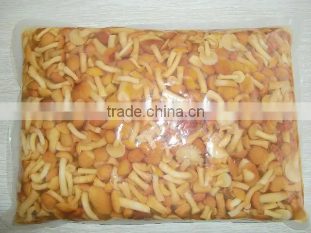 1kg plastic bag brined nameko mushroom