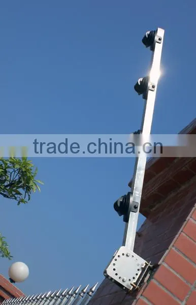 Stainless steel electric fence post bracket,universal pedestal