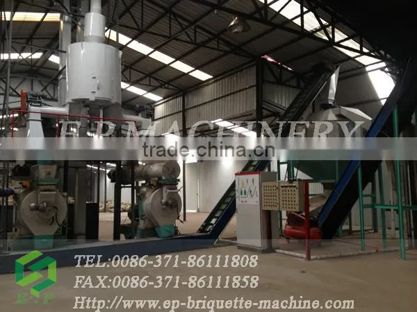 2t/h complete wood pellet manufacture plant