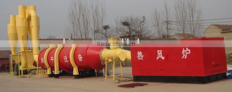 Wood dryer wood chips dryer in pellet line