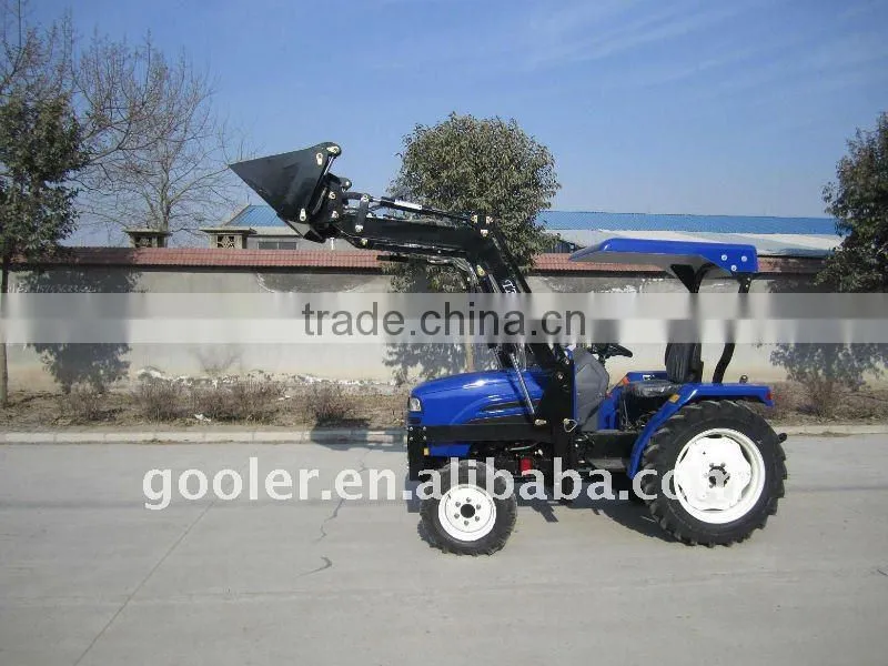 LZ254/LZ284/LZ304 small farm tractors fit with 4in1 front end loader