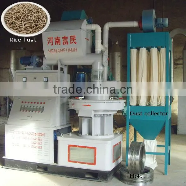 Complete line 1t per hour machine to make wood pellets