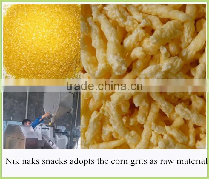 Extruded Kurkure Snacks Machinery