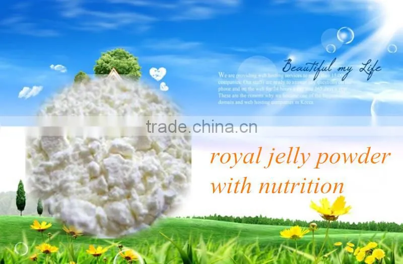 Nutritional Extract Of Fresh Royal Jelly Lyophilized Royal Jelly Powder 5.0 10-HDA For Amti-Aging