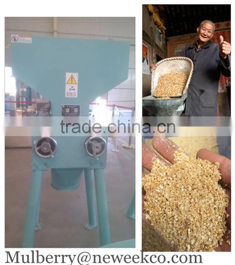 Neweek brewing beer small grain roller mill barley crushing machine