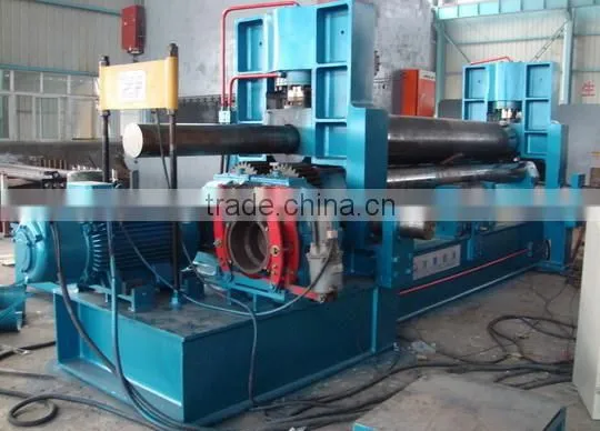 W11S upper roller universal hydraulic rolling machine,metal sheet rolling machine, roll bending machine