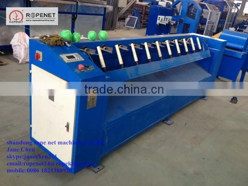 high speed cotton/jute/ sisal thread ball winding machine