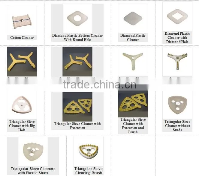 Cotton sieve cleaner pads screen cleaner pad bulk cotton pads agriculture machines used