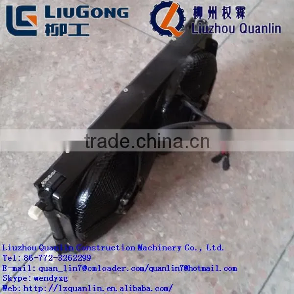 Grader condenser part 46C1037 condenser assembly for liugong grader