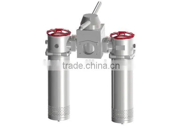 SRFA duplex tank mounted mini-type return filter,high equality hydraulic oil filter