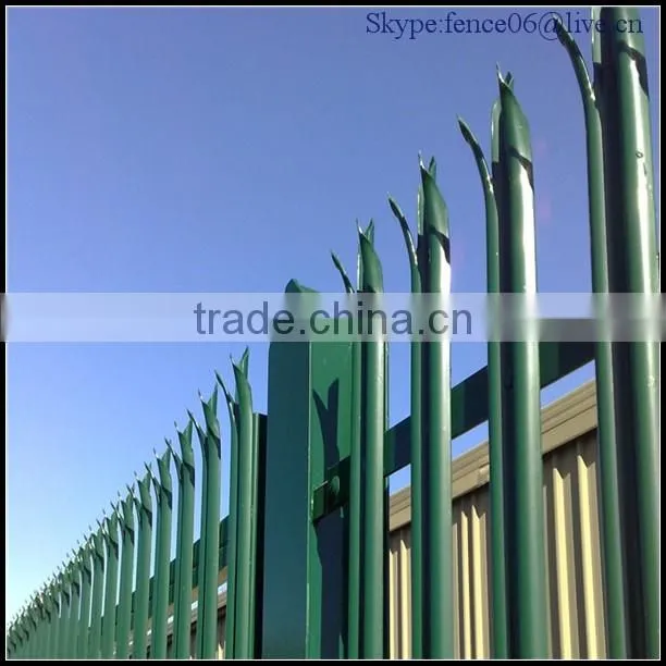 Professional Hot Dipped Galvanized Palisade Fence from China