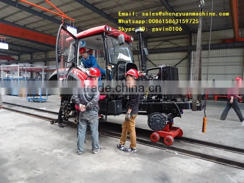 Chinese Farm Tractor Power Of 65hp With Cabin