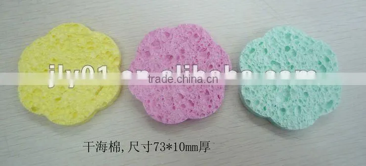 2012 Newest Design Cellulose Compressed bath scrubbers
