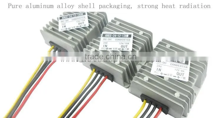 Car buck converter 24v 24v 12v auto turn turn turn 12v10A20A 24v 12v auto transformer