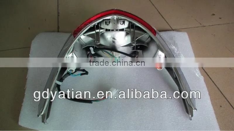 scooter spare parts E mark engraved rear light