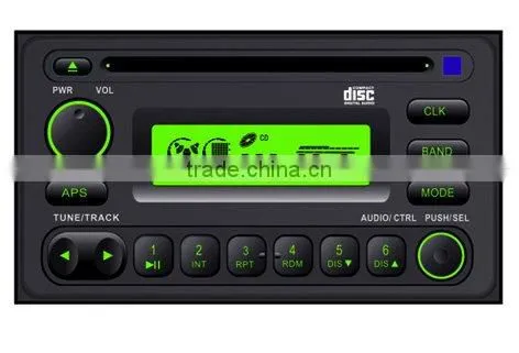 2 Din Car CD Player With LCD screen