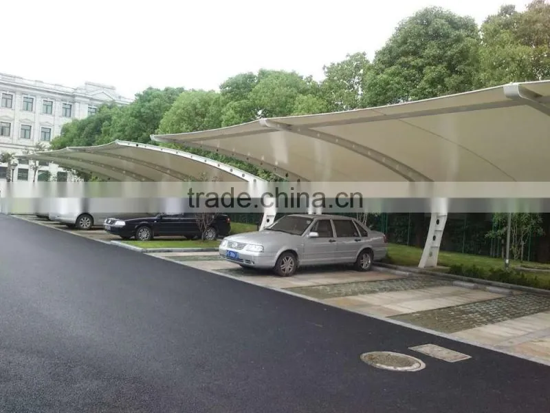 The latest strong Resistance Wind Aluminum structure soalr Caport