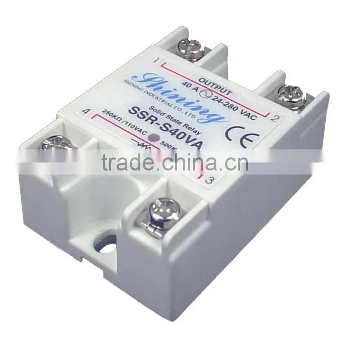 SSR-S40VA Phase Angle Control 40A Potentiometer Solid State Relay
