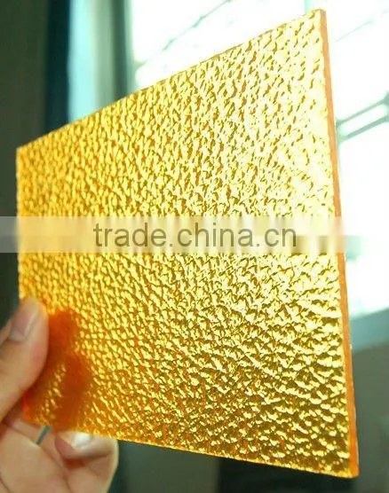 polycarbonate diamond sheet for indoor decoration bathroom screen