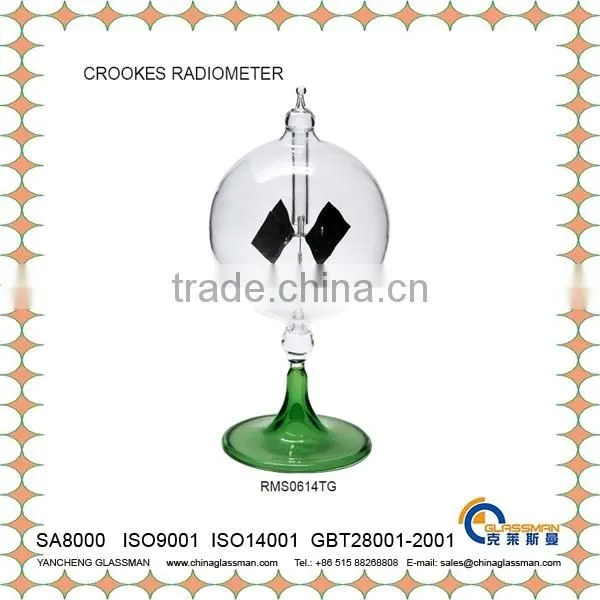 classic desktop decoration Crookes radiometer solar radiometer RMS0614TB